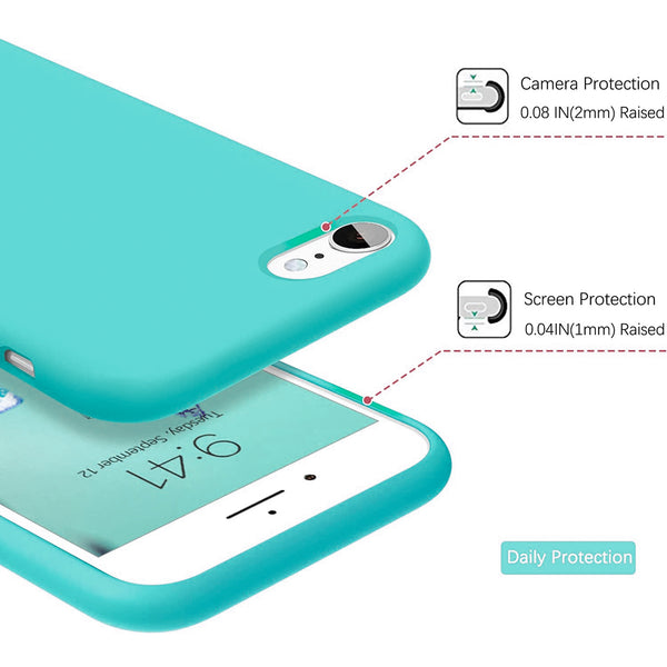 Cell Fixer Shockproof Liquid Silicone Case For Apple iPhone 7/ 8 / SE 2020 (4.7