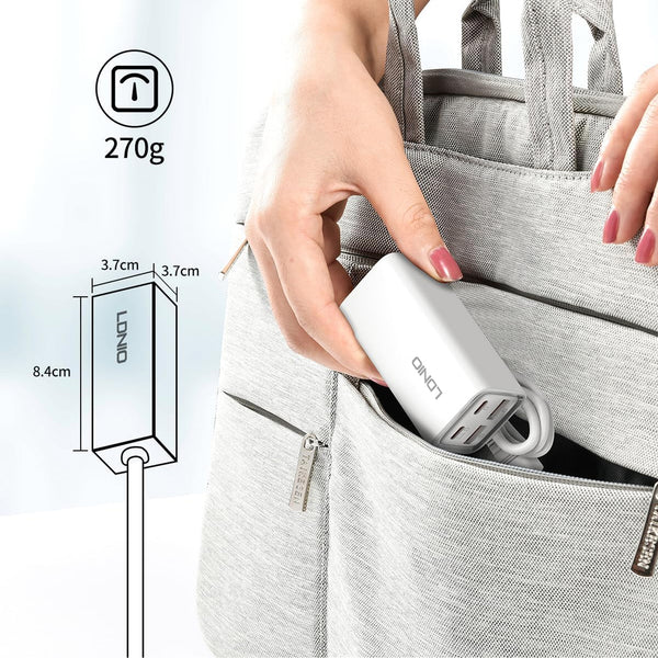 LDNIO 65W Multi-ports Desktop Charging Station A4610C