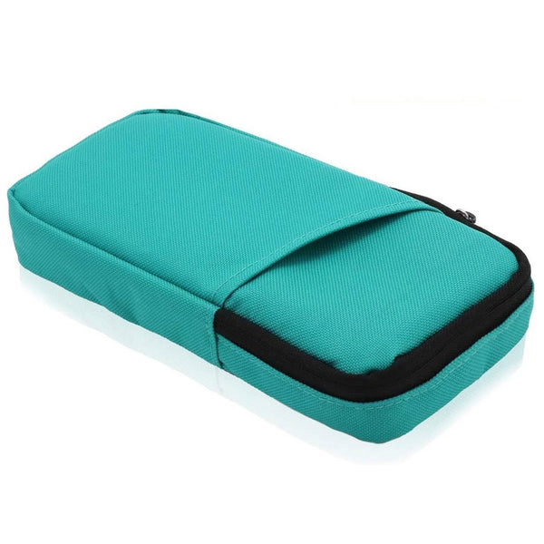 Dobe Portable Bag Storage Case For N- Switch Lite Ballistic Nylon - Turquoise
