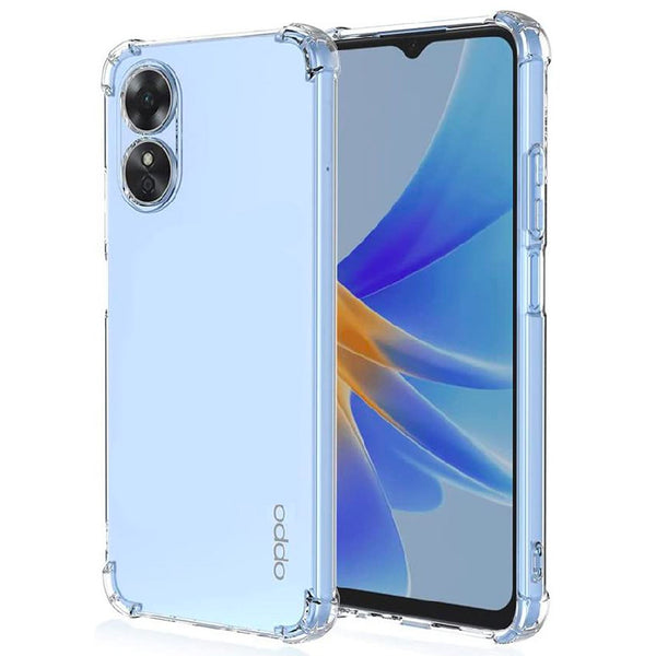 Protective Shockproof Transparent Case Designed for Oppo A17 / A17K