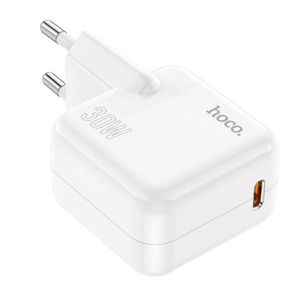 Hoco C112A Advantage wall charger single port PD30W charger(EU) set(Type-C to Type-C)