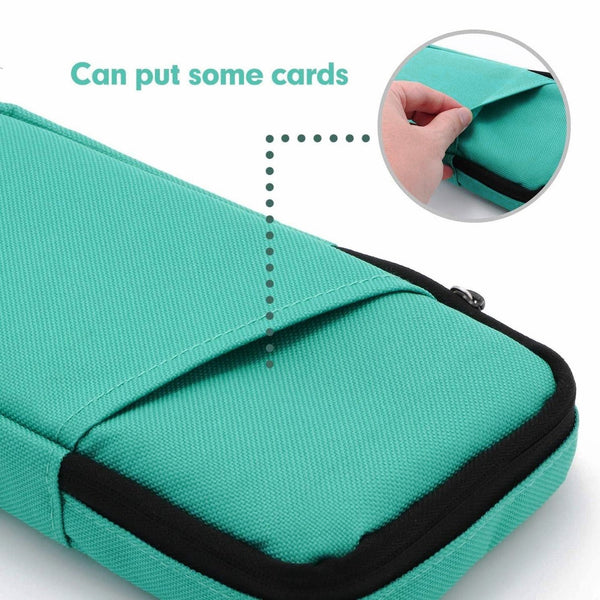 Dobe Portable Bag Storage Case For N- Switch Lite Ballistic Nylon - Turquoise