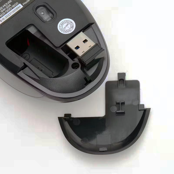 Xtrike Me 2.4G Dual Mode Wireless Mouse DUO MODE Wirelesss GW-224 Black