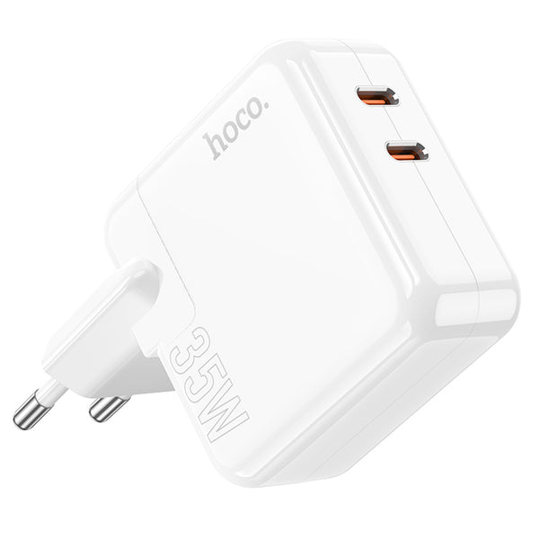 HOCO. Fast Charger With Type C to Lightning Cable for Apple Devices iPhone Ipad 35 Watts - C110A