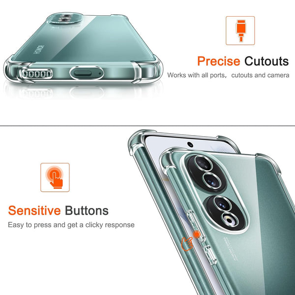 TPU Shockproof Bumper Case for Honer 90 5G 2023