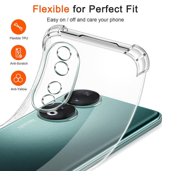 TPU Shockproof Bumper Case for Honer 90 5G 2023
