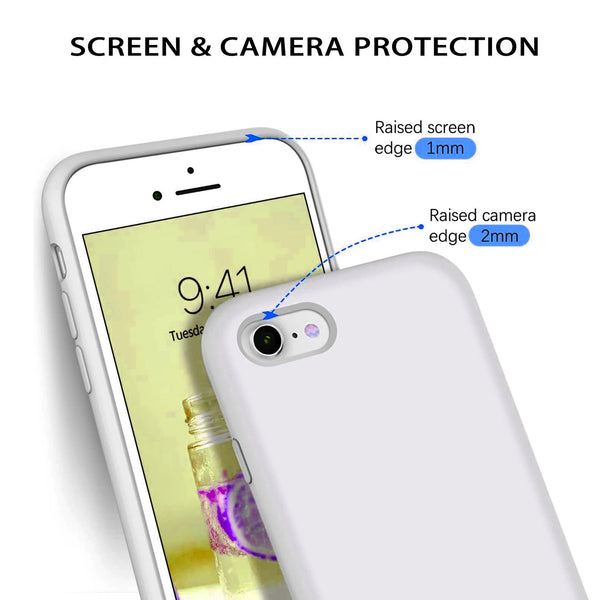Cell Fixer Shockproof Liquid Silicone Case For Apple iPhone 7/ 8 / SE 2020 (4.7