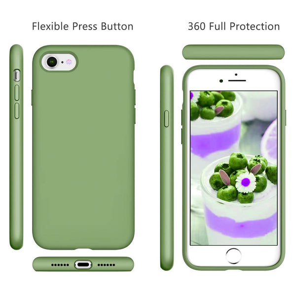 Cell Fixer Shockproof Liquid Silicone Case For Apple iPhone 7/ 8 / SE 2020 (4.7