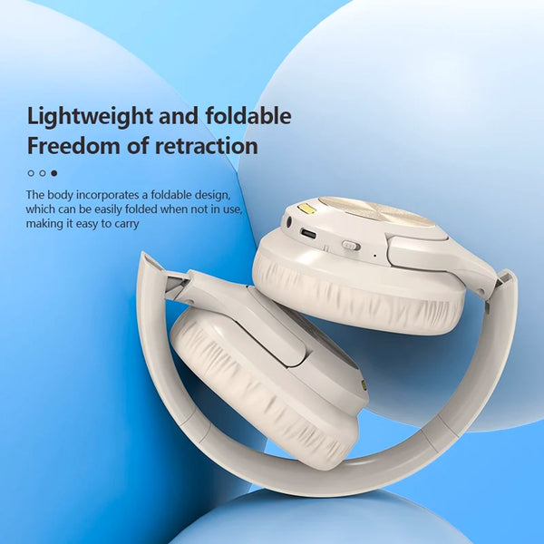 Wireless Headset ( BL 51 ) ANC+ENC Noise Canceling Bluetooth v5.3 High Quality Headphone - Black