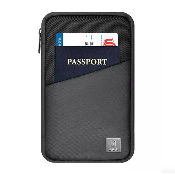 Premium MacBook Mate Travel & Cable Organiser Black