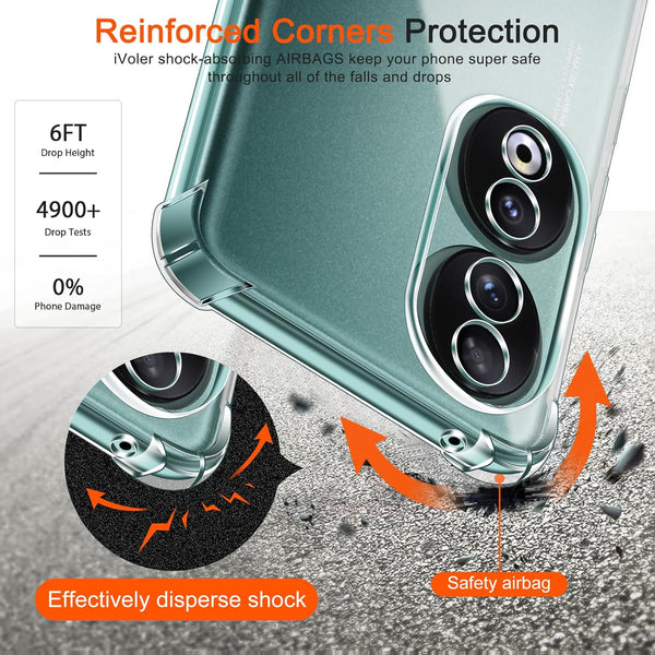 TPU Shockproof Bumper Case for Honer 90 5G 2023