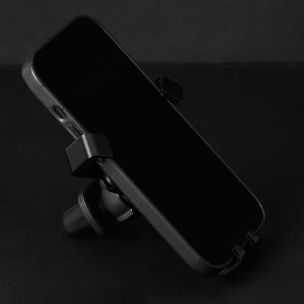 KONFULON Metal Frame Vehicle Bracket CM24 Car Cellphone Holder - Black