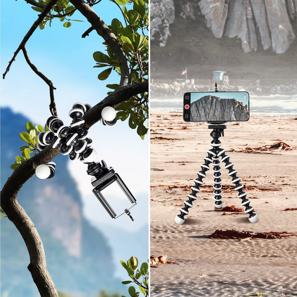 Cell Fixer Tripod Stand with Mobile Phone Holder Clip Z-02 Gorilla