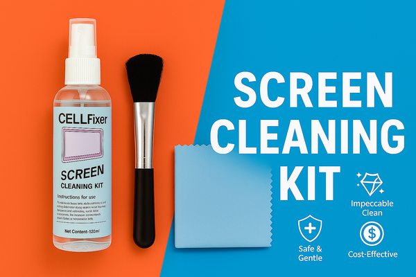 LCD Screen Cleaning Kit 3-In-1 for TV, Smart Phone, Monitors , Laptop 120ML