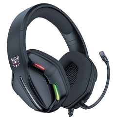 ONIKUMA X27 USB + 3.5mm Magic Light Effect Gaming Headset with Mic - Black