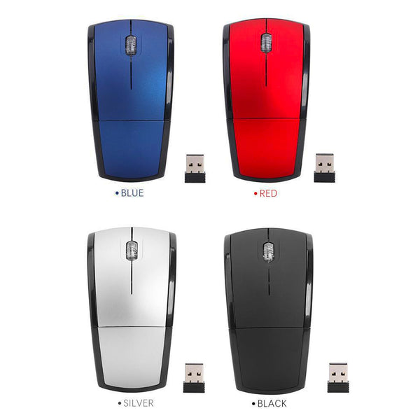 Wireless Mouse 2.4G Foldable Design SW-987 SIBOLAN - Red