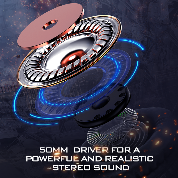 ONIKUMA K19 Professional Gaming Headphone with RGB LED Backlight