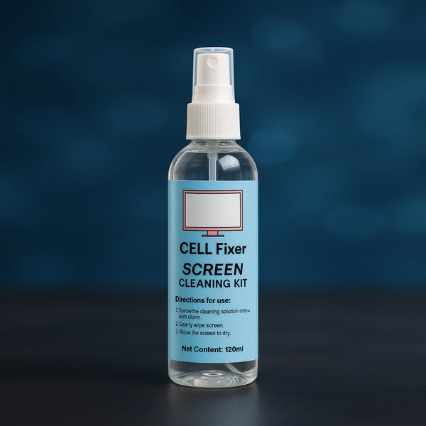 LCD Screen Cleaning Kit 3-In-1 for TV, Smart Phone, Monitors , Laptop 120ML