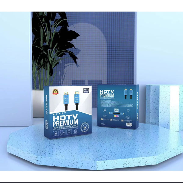 HDTV PREMIUM 4K03 High Speed HDMI CABLE 2.0 60HZ 5-Meter