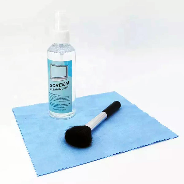LCD Screen Cleaning Kit 3-In-1 for TV, Smart Phone, Monitors , Laptop 120ML