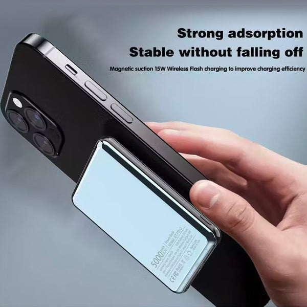 Earldom 5000mAh Magsafe Magnetic Wireless Power Bank