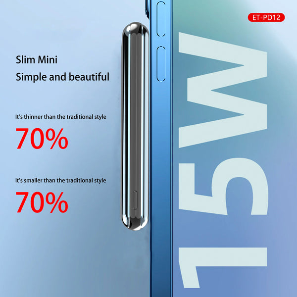 Earldom 5000mAh Magsafe Magnetic Wireless Power Bank