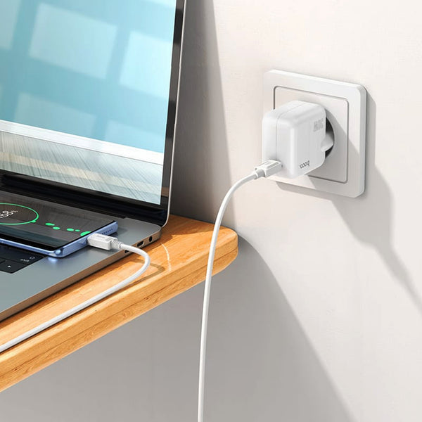 Hoco C112A Advantage wall charger single port PD30W charger(EU) set(Type-C to Type-C)