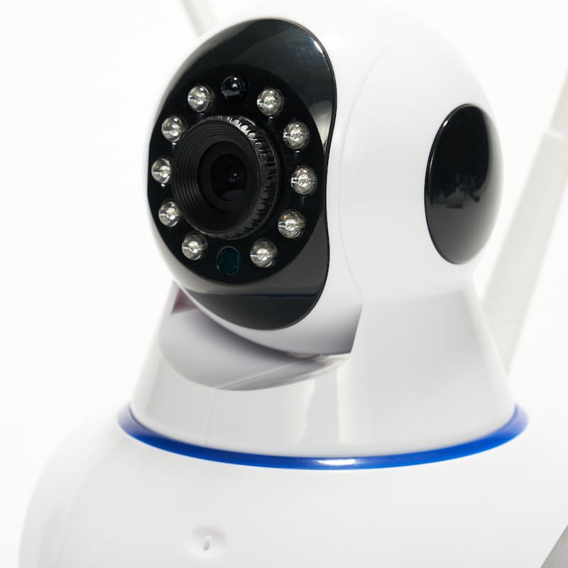 Camera Ip Remote Control Security Camera 720P Wi-Fi Smart Home App Controlled IP Camera - White ...