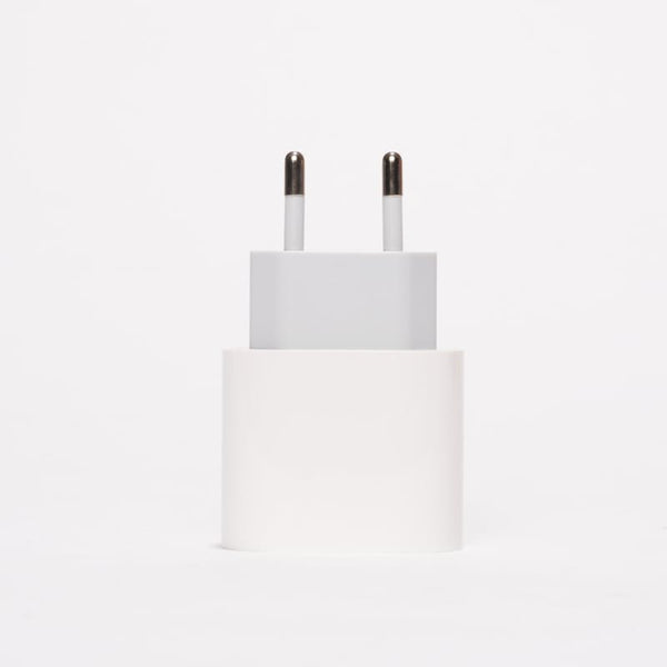 COMBO 2 Pack 20W PD Fast Charging Blocks with Type C to Lightning Cables for iPhone