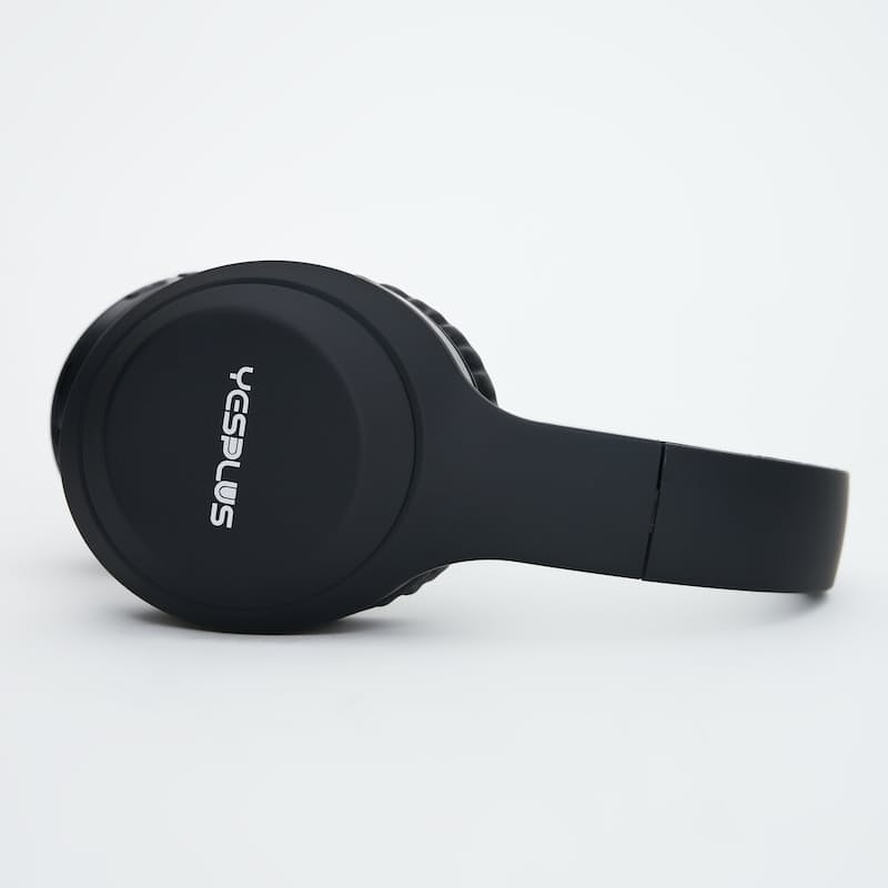 Yesplus YesPlus Bluetooth Ergonomic Over-Ear Wireless Headphones YS-513 Black ...