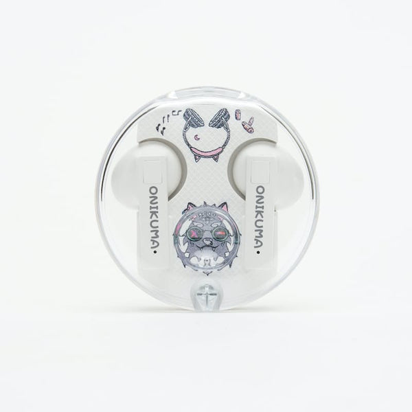 Onikuma TWS T301 Bluetooth Earbuds- White