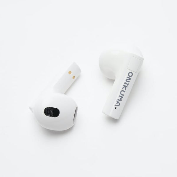 Onikuma TWS T301 Bluetooth Earbuds- White