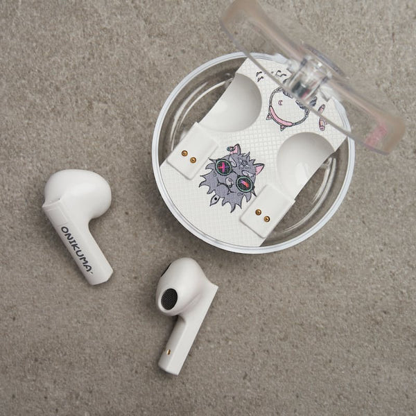 Onikuma TWS T301 Bluetooth Earbuds- White