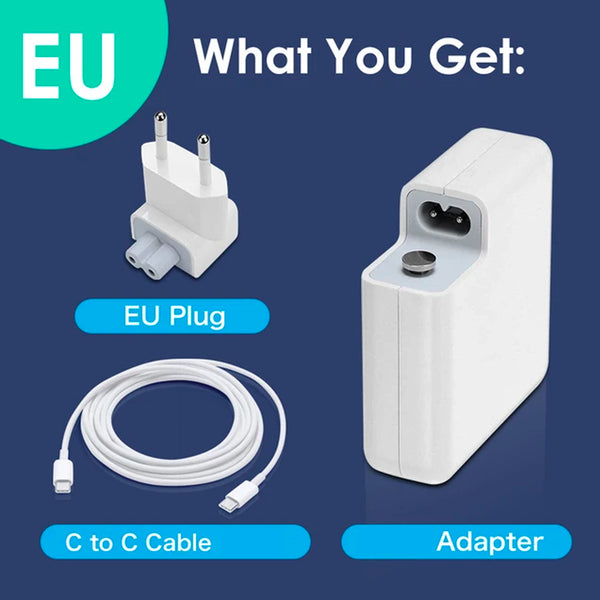 MacBook Charger 87W Power Adapter with USB TYPE-C Cable