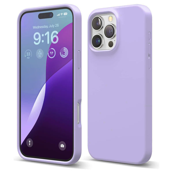 Shockproof Liquid Soft Silicone Case For iPhone 16 Pro Max (6.7