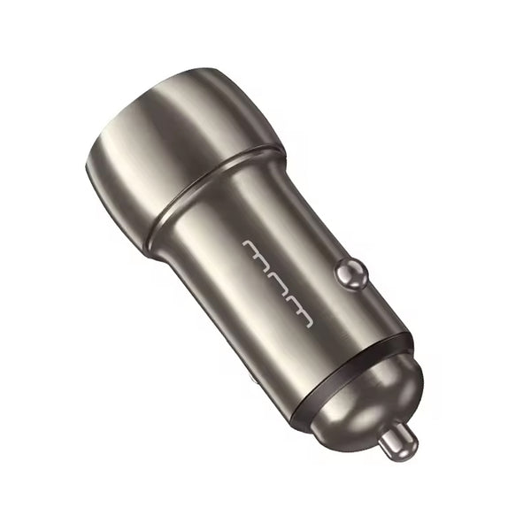 Fast Charging 40W Car Charger C190 Dual Type-C Ports METAL