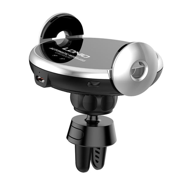 LDNIO 15W Wireless Charging Car Smartphone Mount