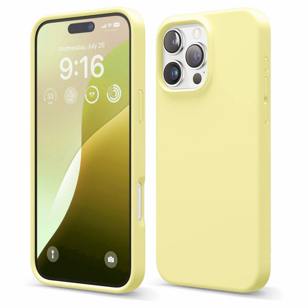 Shockproof Liquid Soft Silicone Case For iPhone 16 Pro Max (6.7