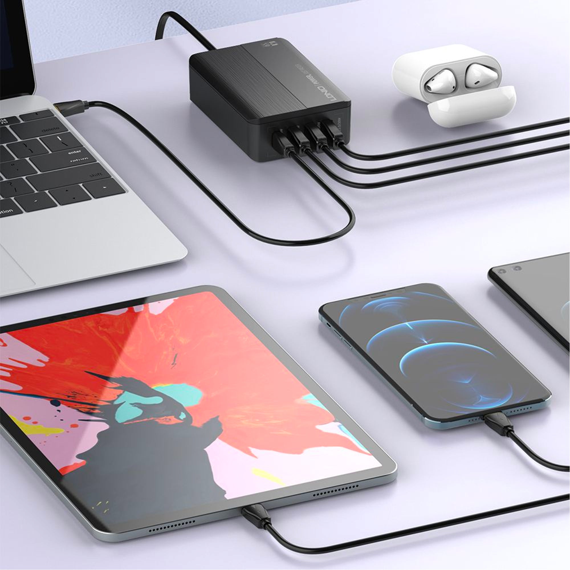 Pd Desktop LDNIO 65W PD Desktop Charger with 1.5m Cable | Cell Fixer®