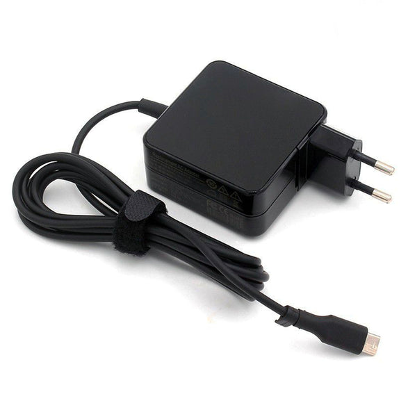 Power Adapter Universal Laptop Charger 5-20V USB Type C - 65W Black
