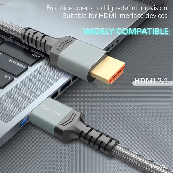 EARLDOM High Speed Full HD 1080P 8K HDMI Cable Audio Video cable 3 Meter