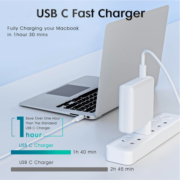 MacBook Charger 87W Power Adapter with USB TYPE-C Cable