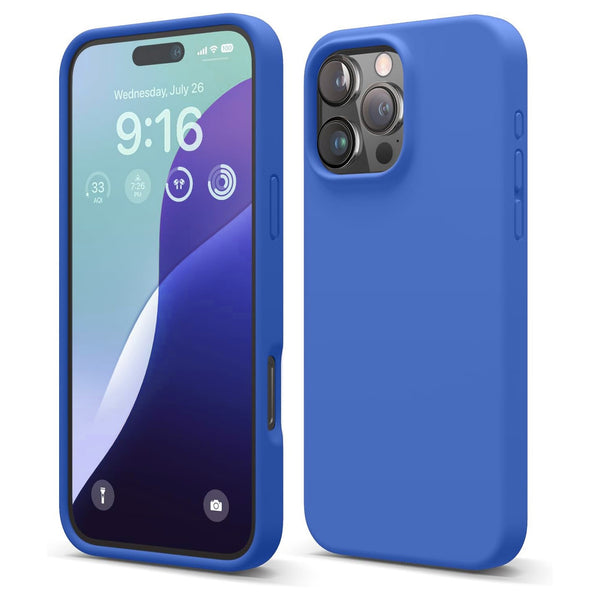 Shockproof Liquid Soft Silicone Case For iPhone 16 Pro Max (6.7