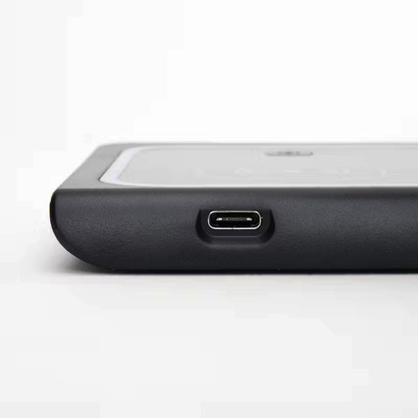 Multi Functional 3-in-1 Foldable 15W Wireless Charging Stand Q09 - Black
