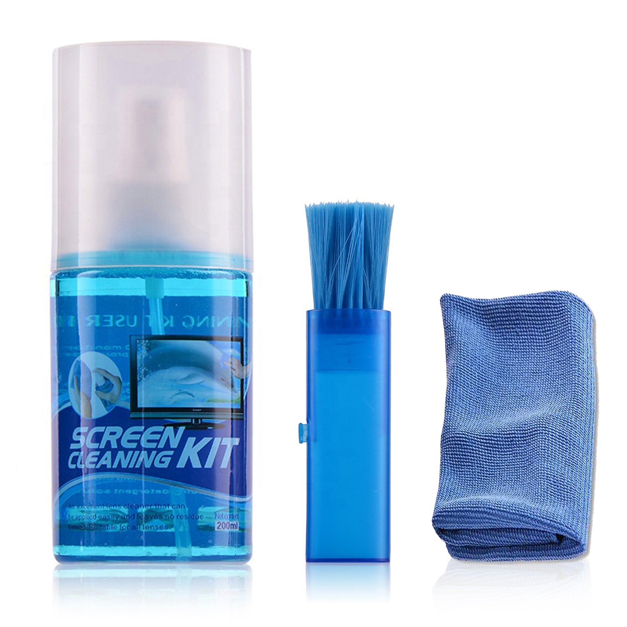 Big LCD Screen Cleaning Kit 3-In-1 for TV, Smart Phone, Monitors , Lap ...