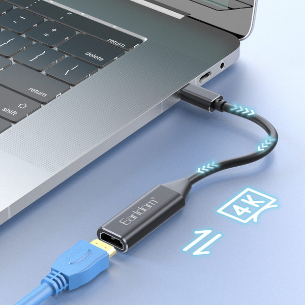 Earldom W11 Type-C To Female HDMI Adapter (4K Resolution) HDTV Adapter