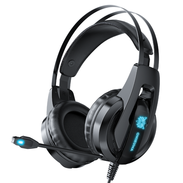 ONIKUMA K16 Casque PC Stereo Gaming Headphones with LED Lights