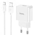 Smart Phone Charger EU Plug Adapter 10.5W with USB Type-C Cable