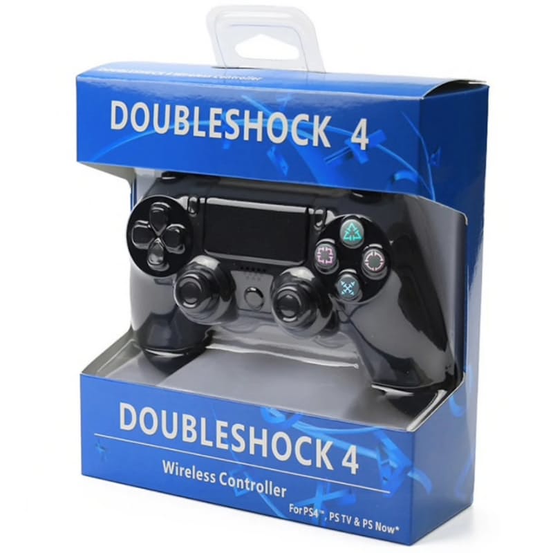 Ps4 Controller Pacage DoubleShock PS4 Wireless Gaming V2 PlayStation 4 Controller - Black ...
